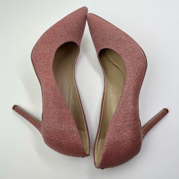 Sam Edelman Hazel Pointed Toe Pumps in Terracotta Rose - Picture 6 of 10